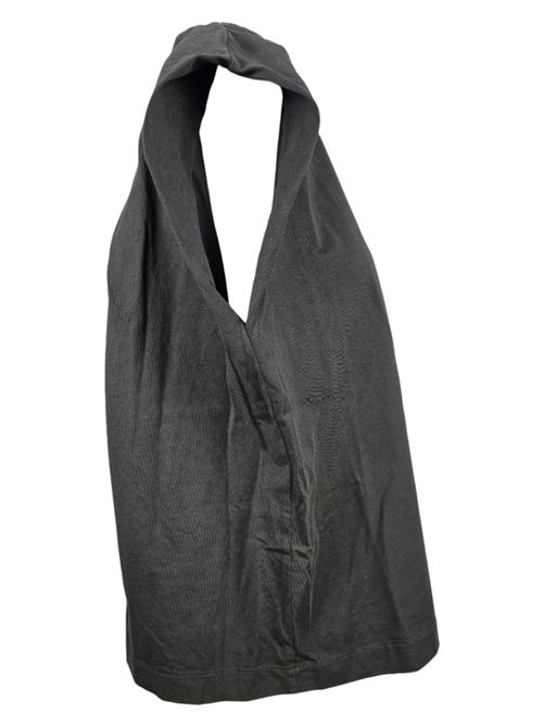t-shirt donna con aperura nella schiena nero ( Nude ) | 1103E2528709